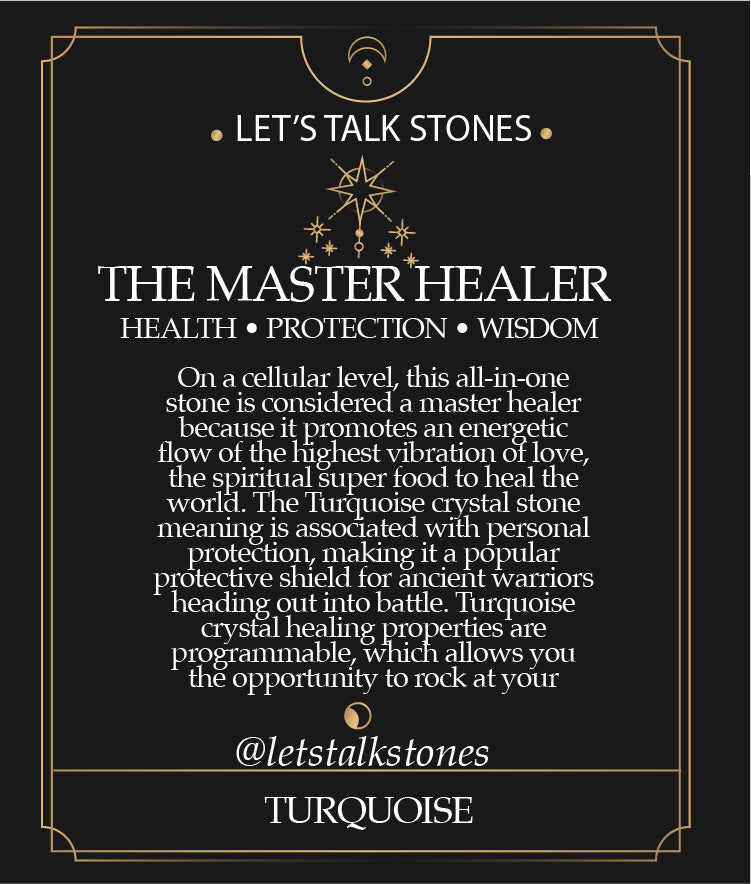 The Master Healer - Turquoise Ring