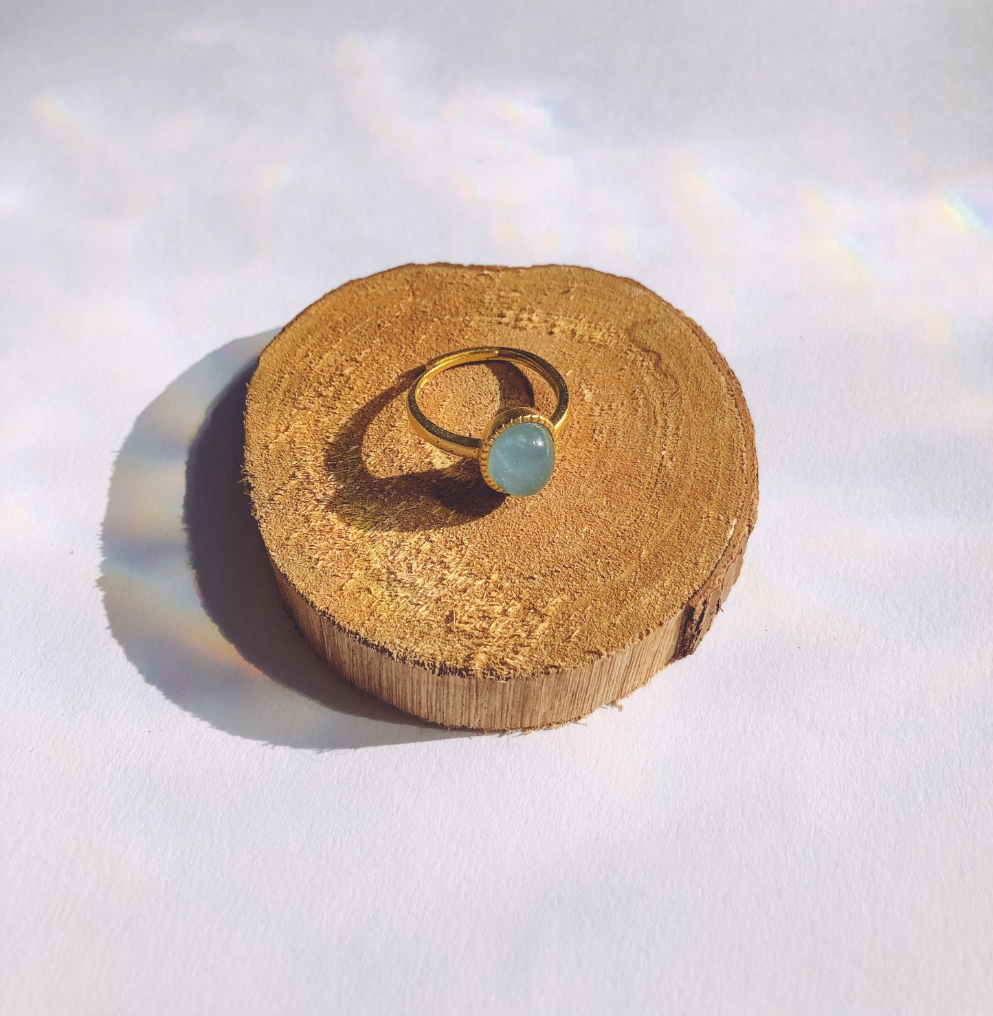 The Conflict Solver - Aquamarine Ring