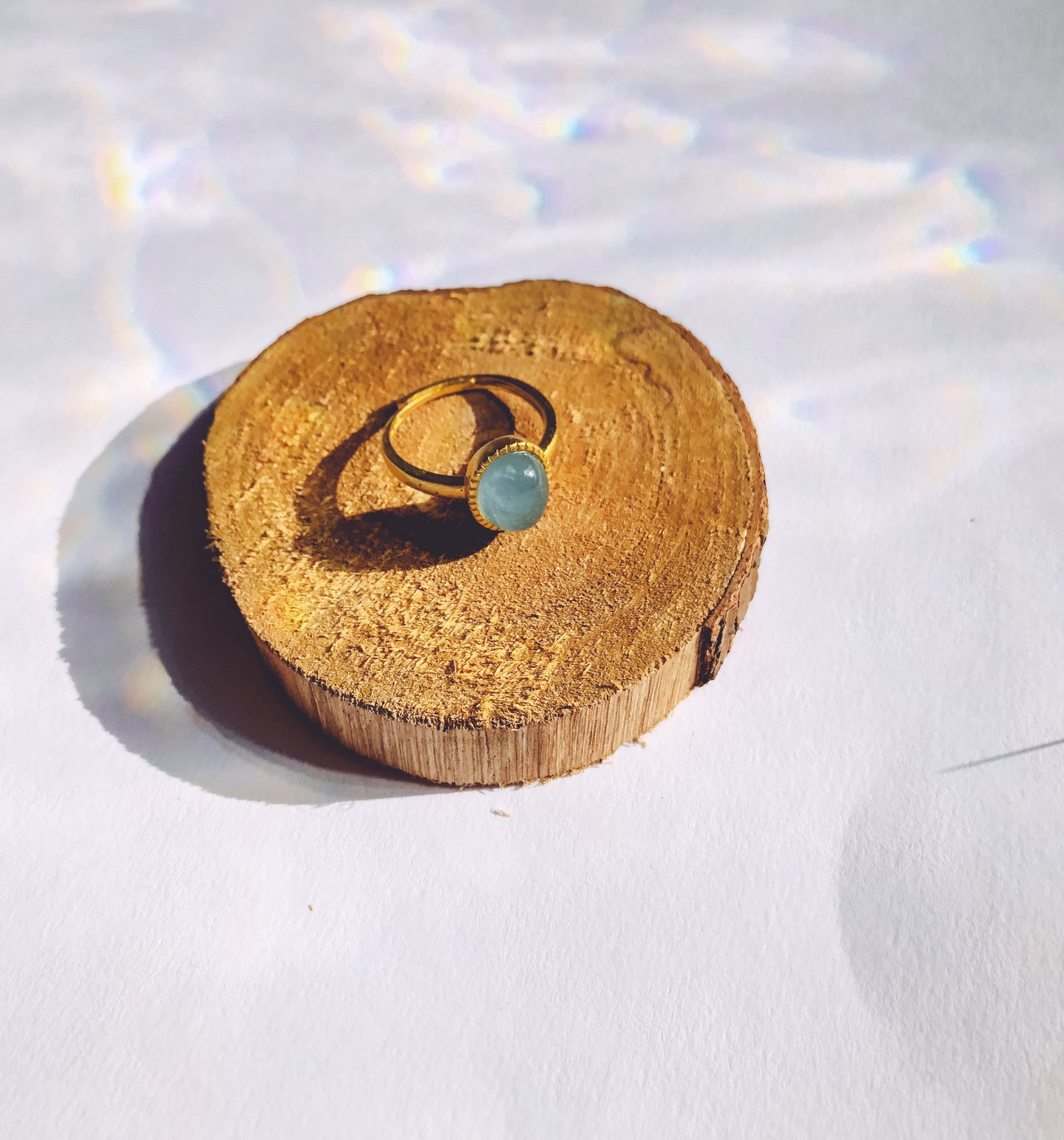 The Conflict Solver - Aquamarine Ring