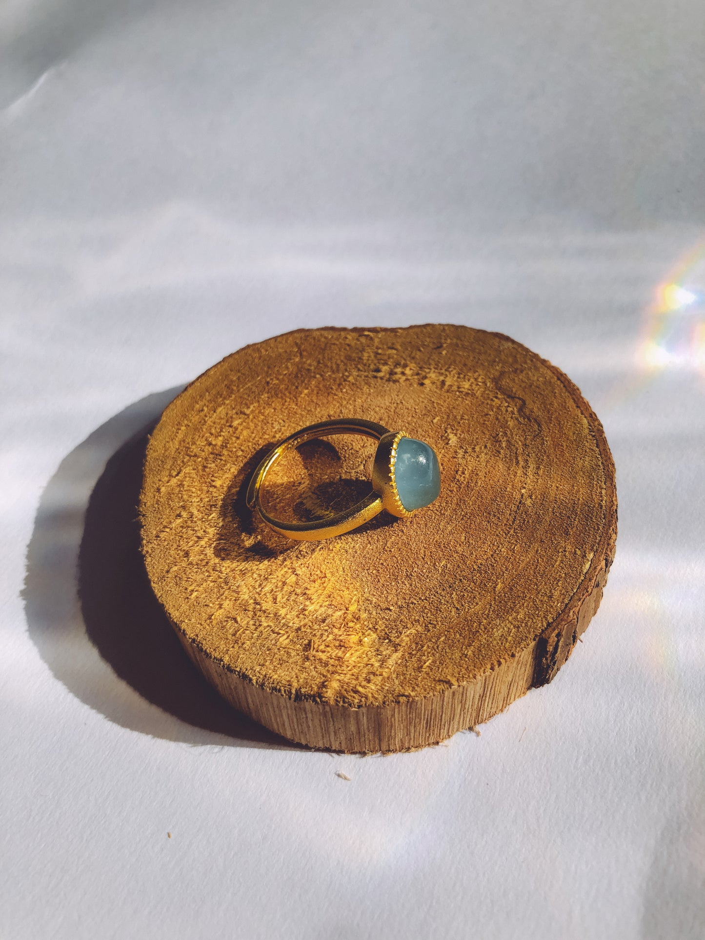 The Conflict Solver - Aquamarine Ring