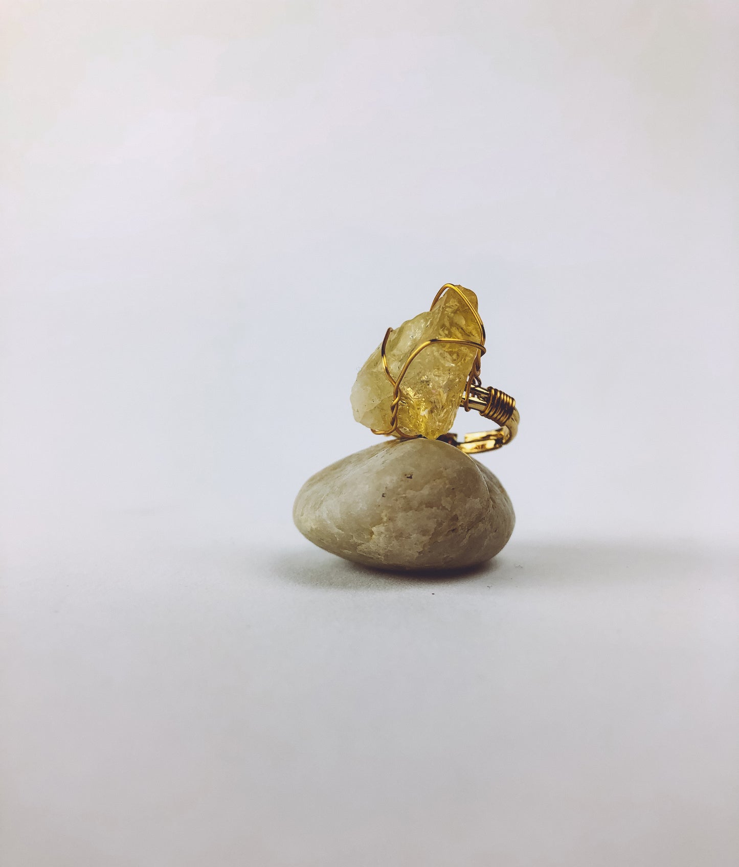 The Happy One - Citrine Ring