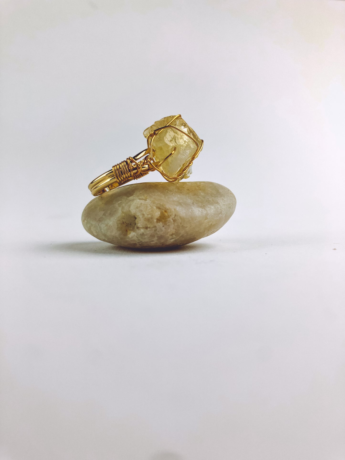 The Happy One - Citrine Ring