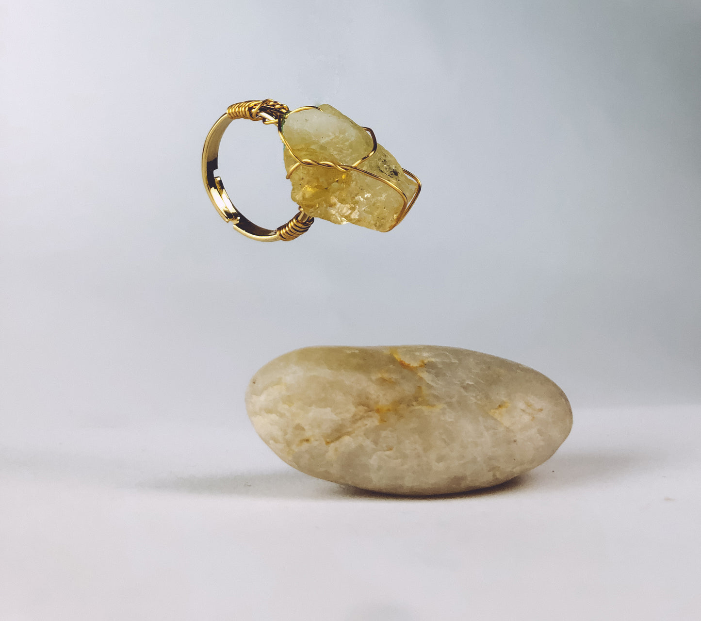 The Happy One - Citrine Ring