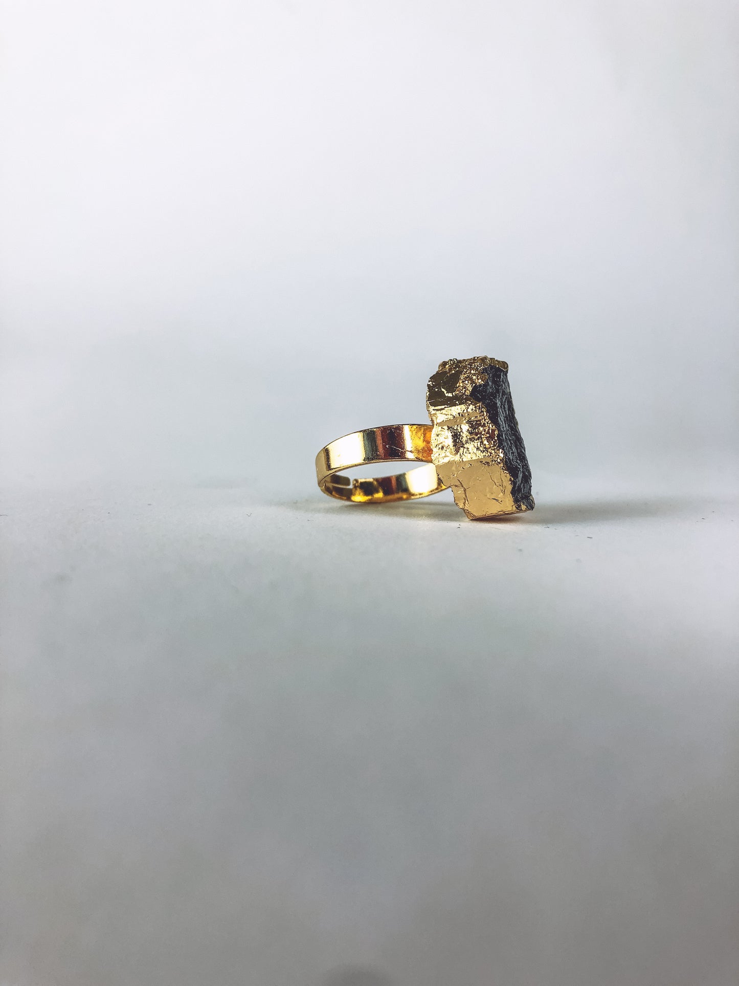 The Protector - Black Tourmaline Ring